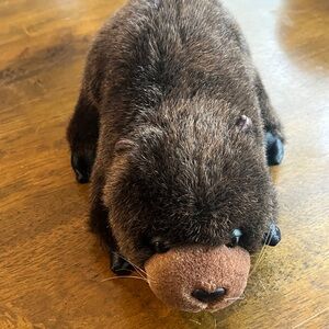 Cute Brown Plush Beaver
